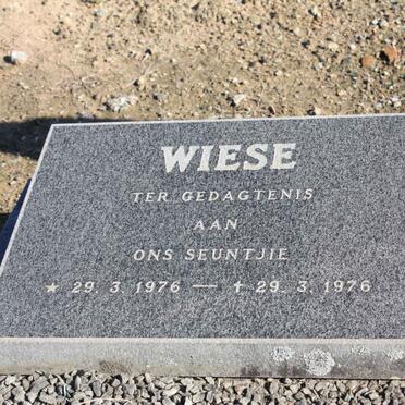 WIESE Baba 1976-1976
