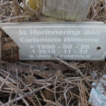 WILLEMSE Carlamaria 1990-2016