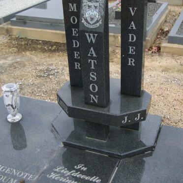 WATSON Jacobus Johannes 1910-2000 &amp; Catharina Andries?na Johanna 1913-1997