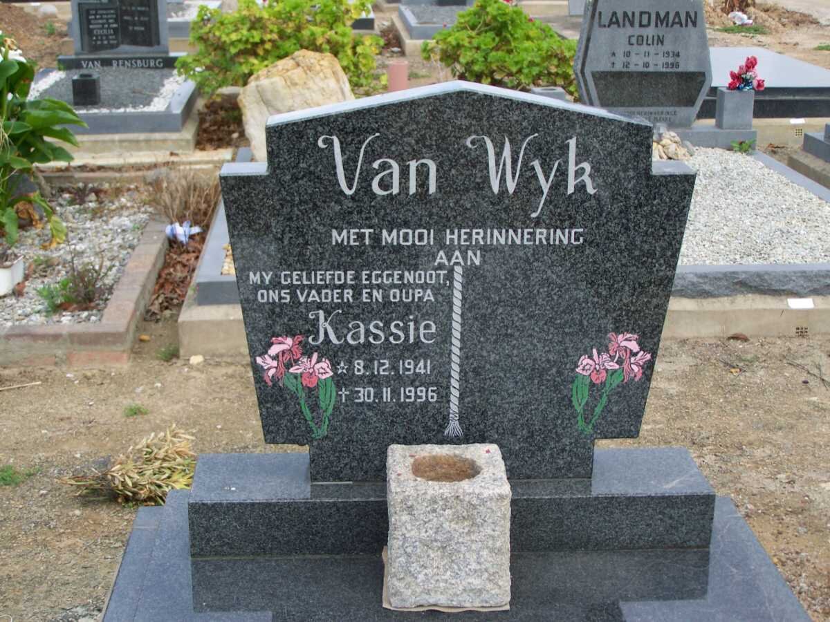 WYK Kassie, van 1941-1996