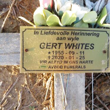 WHITES Gert 1955-2020