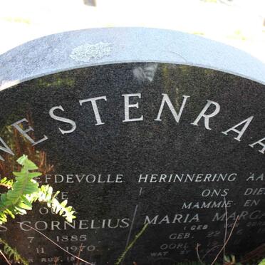 WESTENRAAD Johannes Cornelius 1885-1970 &amp; Maria Margaretha VAN OORDT 1893-1971