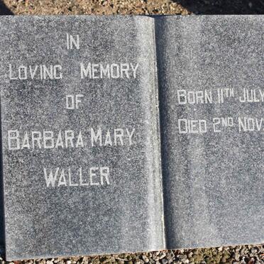 WALLER Barbara Mary 1913-1965