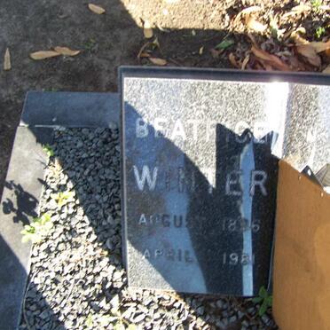 WINTER Beatrice 1896-1981