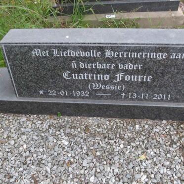 WESTHUYSEN Cuatrino Fourie, van der 1932-2011 &amp; Maria CONRADIE 1931-1994