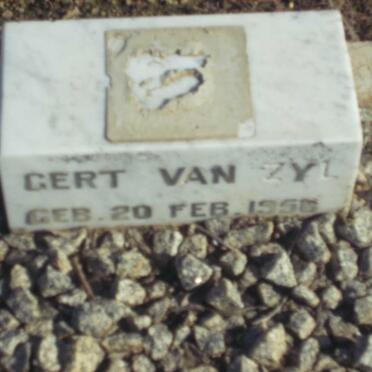 ZYL Gert, van 1956-?