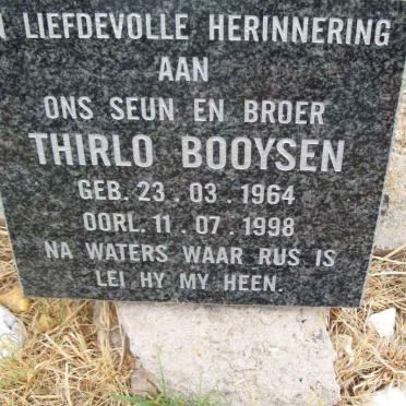 BOOYSEN Thirlo 1964-1998