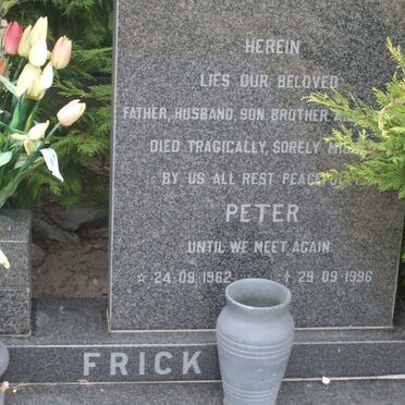 FRICK Peter 1962-1996