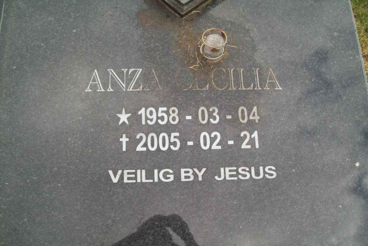 MERWE Anza Cecilia, van der 1958-2005