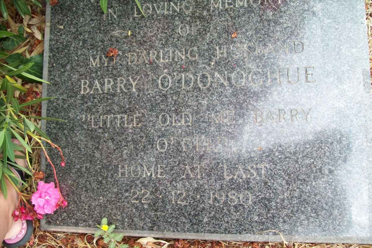 O'DONOGHUE Barry -1980