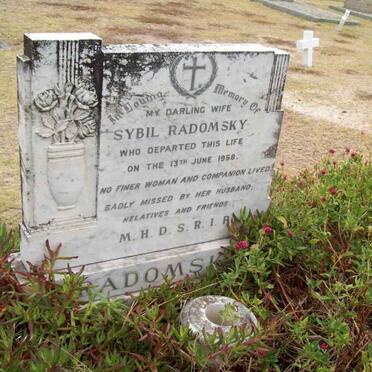 RADOMSKY Sybil -1958