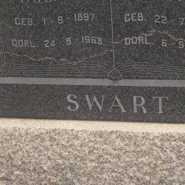 SWART John Paterson 1897-1963 &amp; Jacomina Christina 1880-1967 