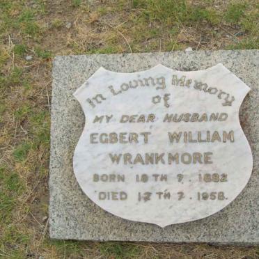 WRANKMORE Egbert William 1882-1958