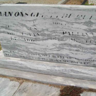 SCHARADE Johannes Christiaan Eduard 1902-1986 &amp; Paulina MOSTERT 1917-1993