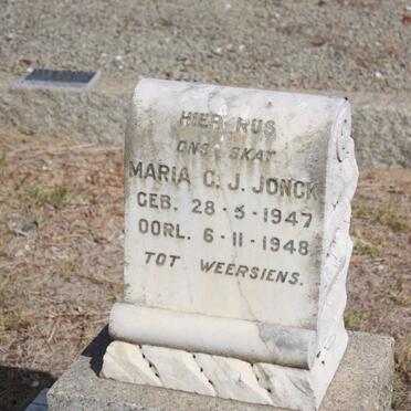 JONCK Maria C.J. 1947-1948