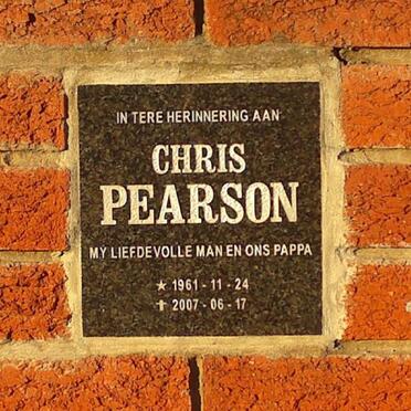 PEARSON Chris 1961-2007