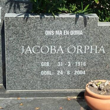 THERON Georg Petrus 1916-1997 &amp; Jacoba Orpha 1916-2004