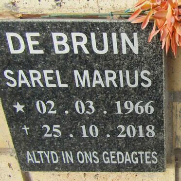 BRUIN Sarel Marius, de 1966-2018