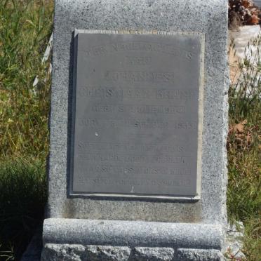 BRAND Johannes Christiaan 1904-1933