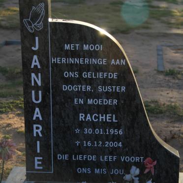 JANUARIE Rachel 1956-2004