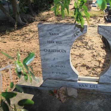 LILL Christiaan J., van 1913-1983 &amp; Andriana J.J. 1918-2003