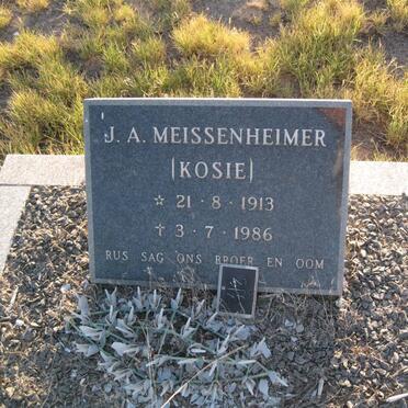 MEISSENHEIMER J.A. 1913-1986