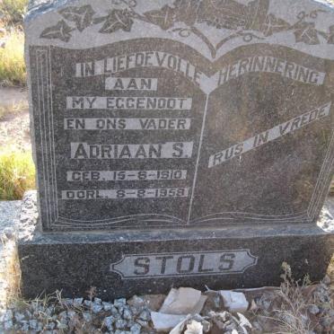 STOLS Adriaan S. 1910-1958