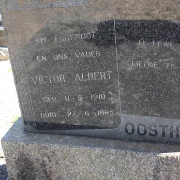 OOSTHUIZEN Victor Albert 1910-1965