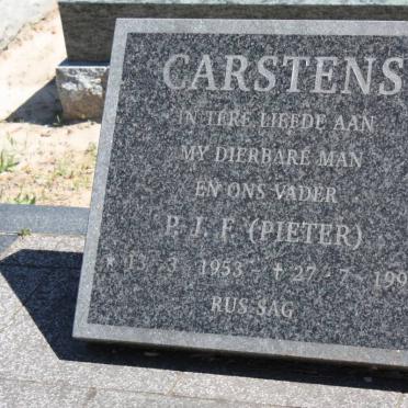 CARSTENS P.J.F. 1953-1996