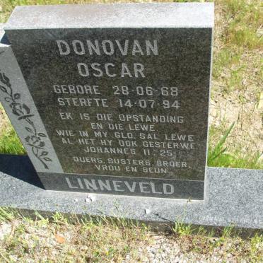 LINNEVELD Donovan Oscar 1968-1994