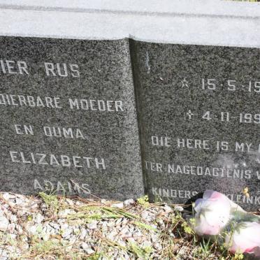 ADAMS Elizabeth 1915-1995