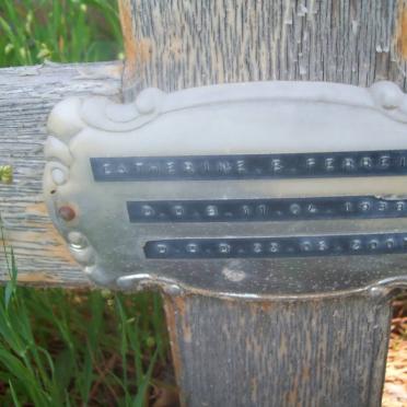 FERREIRA Catherine E. 1938-2007