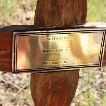 GERTSE Liesetta 1940-2010