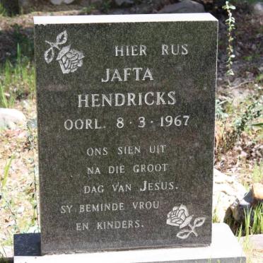 HENDRICKS Jafta -1967