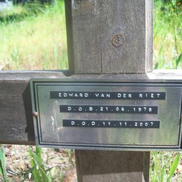 RIET Edward, van der 1978-2007