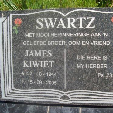 SWARTZ James Kiwiet 1944-2005
