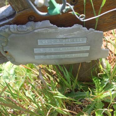 ARENDSE Deno A. 1976-2003