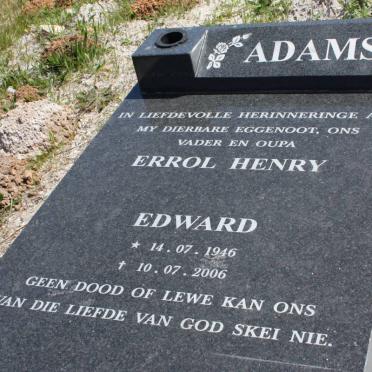 ADAMS Errol Henry Edward 1946-2006