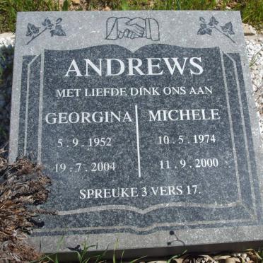 ANDREWS Georgina 1952-2004 :: ANDREWS Michele 1974-2000