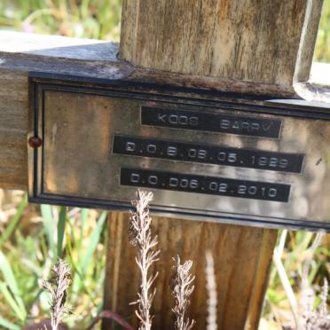 BARRY Koos 1929-2010