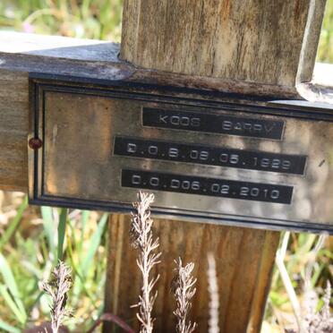 BARRY Koos 1929-2010