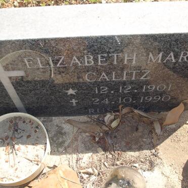 CALITZ Elizbeth Maria 1901-1990