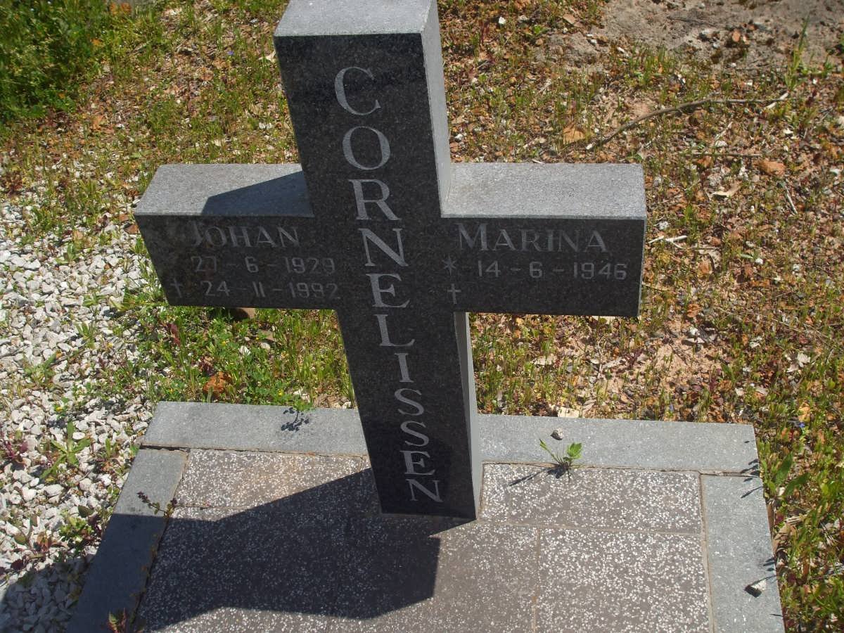 CORNELISSEN Johan 1929-1992 &amp; Marina 1946-