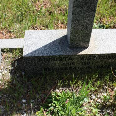 DUNIA Augusta, Wisz 1905-1987