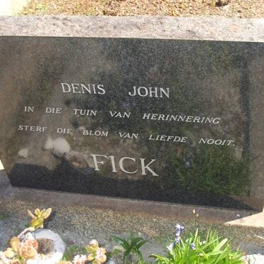FICK Denis John