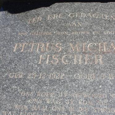 FISCHER Petrus Michael 1922-1960 