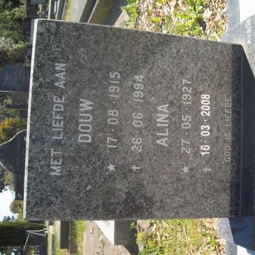 FRANKEN Douw 1914-1994 &amp; Alina 1927-2008