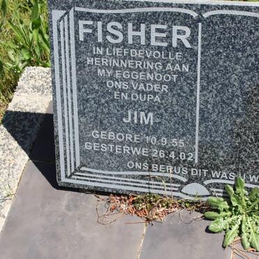 FISHER Jim 1955-2002