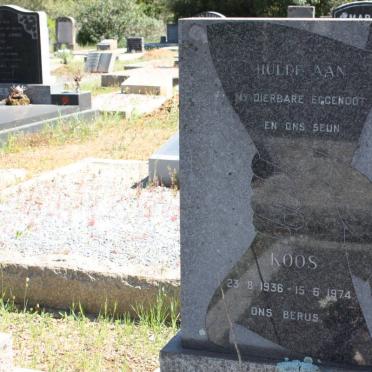 GROENEWALD Koos 1936-1974