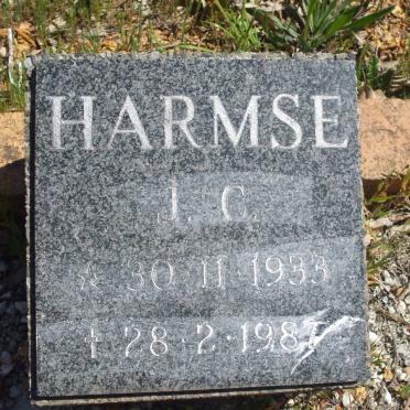 HARMSE J.C. 1933-1987